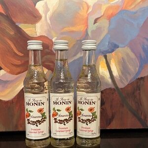 Amaretto Premium Gourmet Syrup - Clear